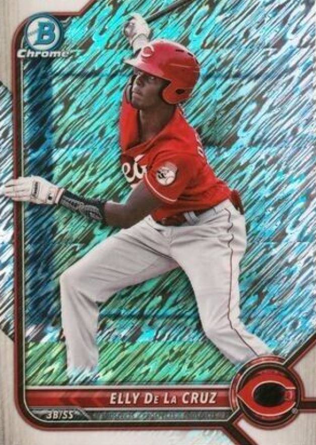 2022 Bowman Chrome Prospects Elly de La Cruz #BCP224 Baseball Card