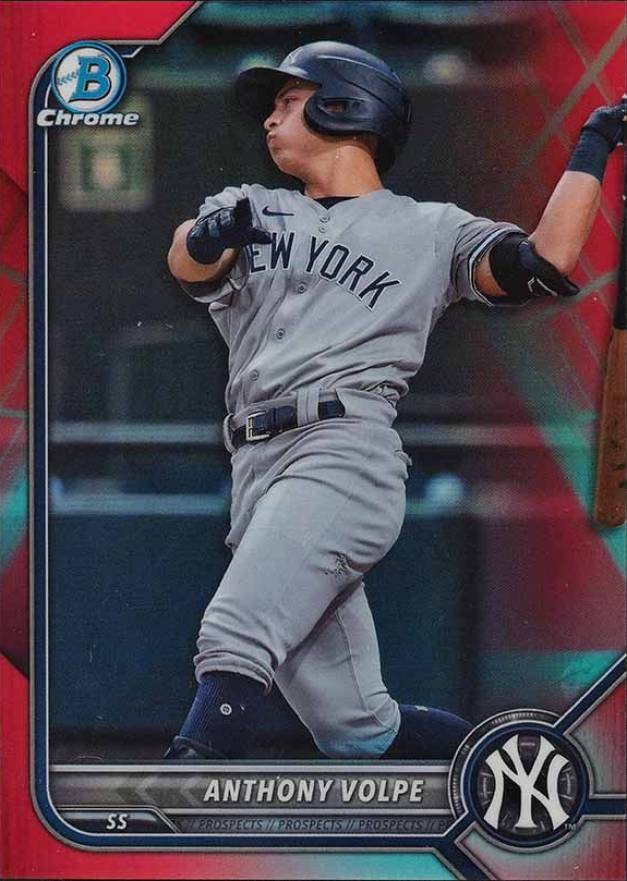 2022 Bowman Chrome Prospects Anthony Volpe #BCP182 Baseball Card