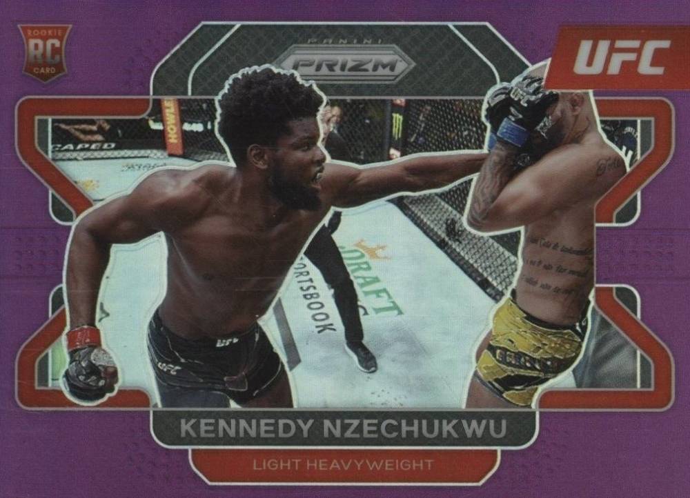 2022 Panini Prizm UFC Kennedy Nzechukwu #74 Other Sports Card