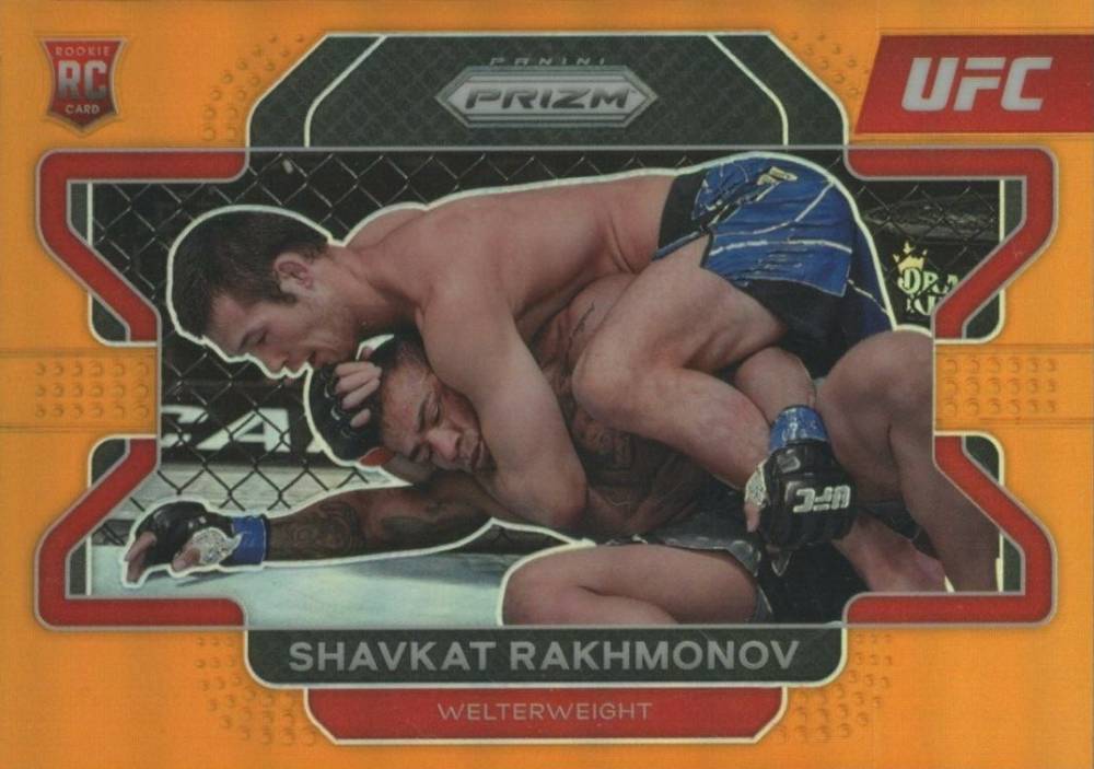 2022 Panini Prizm UFC Shavkat Rakhmonov #80 Other Sports Card