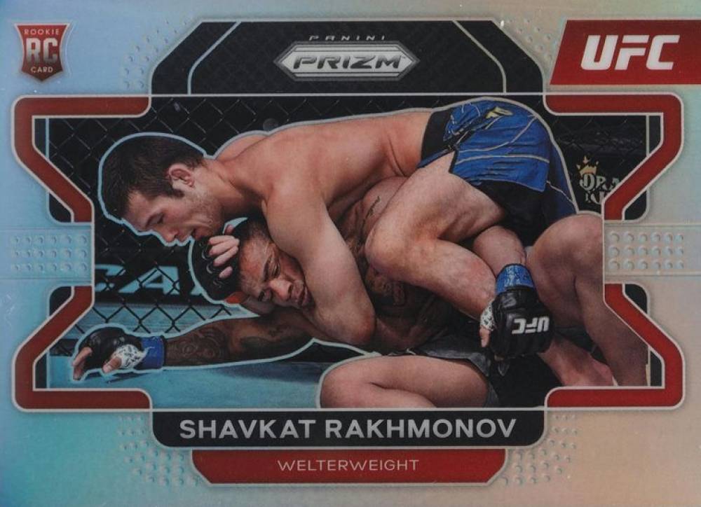 2022 Panini Prizm UFC Shavkat Rakhmonov #80 Other Sports Card