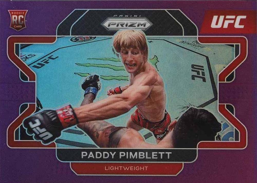 2022 Panini Prizm UFC Paddy Pimblett #88 Other Sports Card