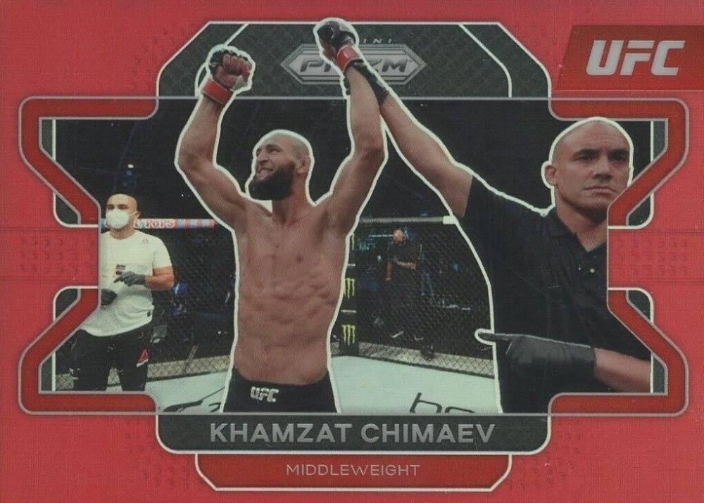 2022 Panini Prizm UFC Khamzat Chimaev #94 Other Sports Card