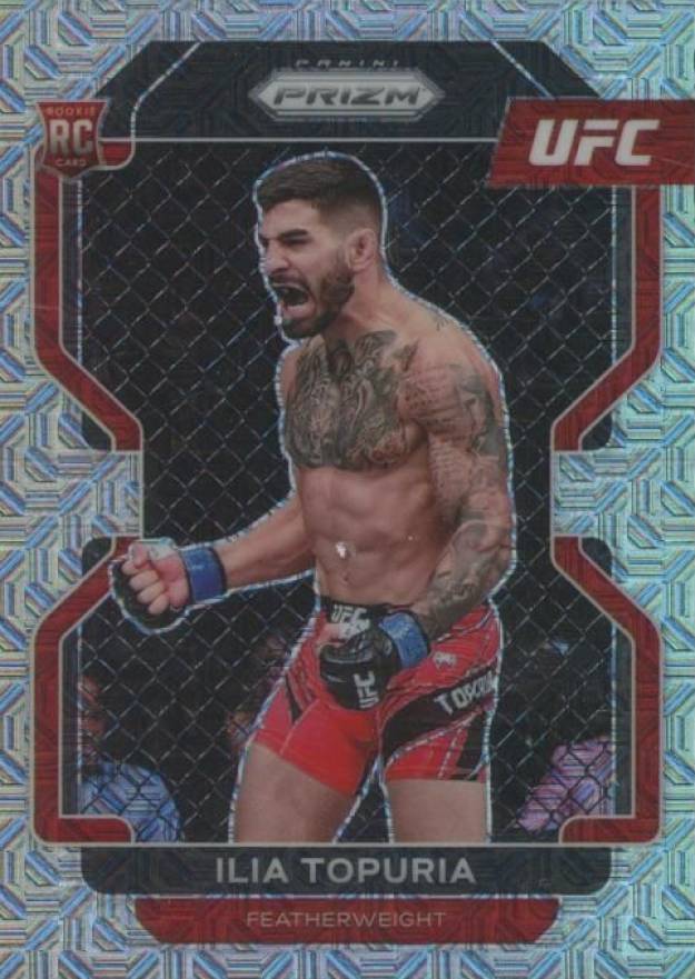 2022 Panini Prizm UFC Ilia Topuria #115 Other Sports Card