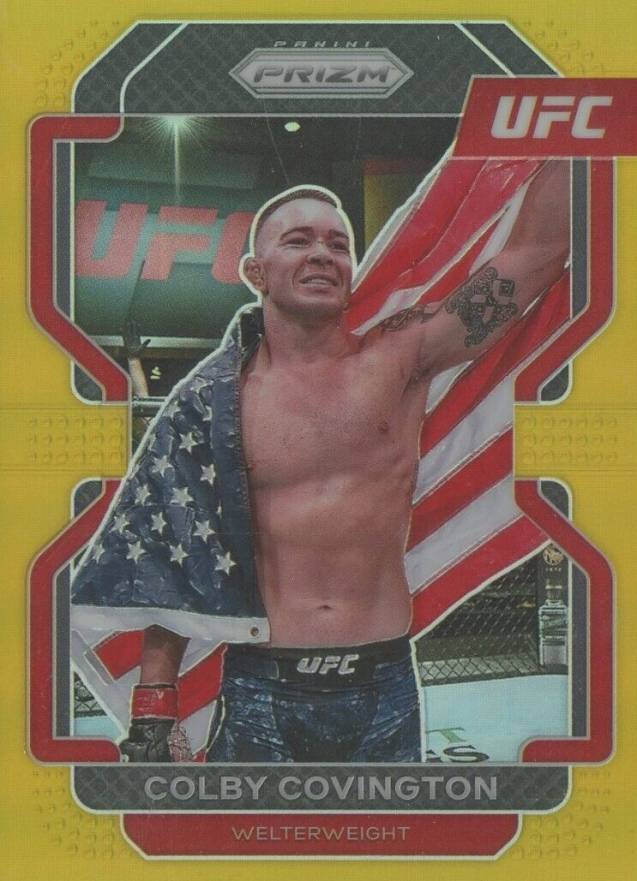 2022 Panini Prizm UFC Colby Covington #121 Other Sports Card