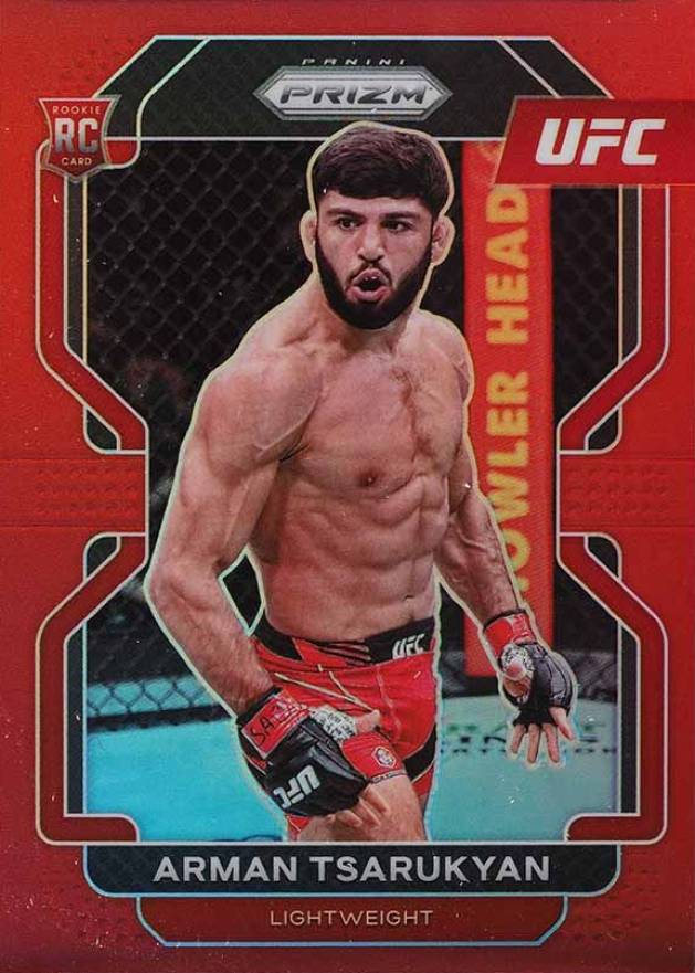 2022 Panini Prizm UFC Arman Tsarukyan #187 Other Sports Card