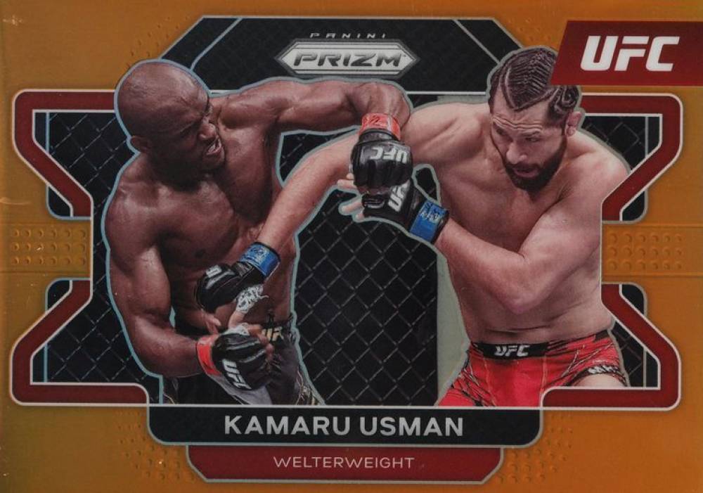 2022 Panini Prizm UFC Kamaru Usman #54 Other Sports Card