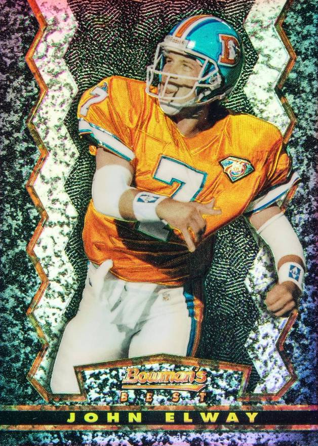 1994 Stadium Club Bowman's Best John Elway #8 Football Card