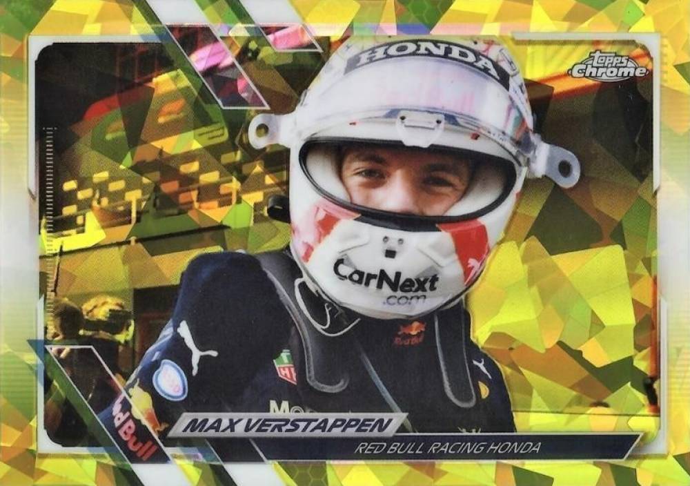 2021  Topps Chrome Formula 1 Sapphire Edition Max Verstappen #3 Other Sports Card