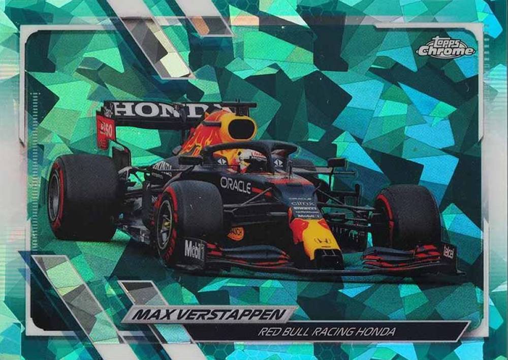 2021  Topps Chrome Formula 1 Sapphire Edition Max Verstappen #98 Other Sports Card