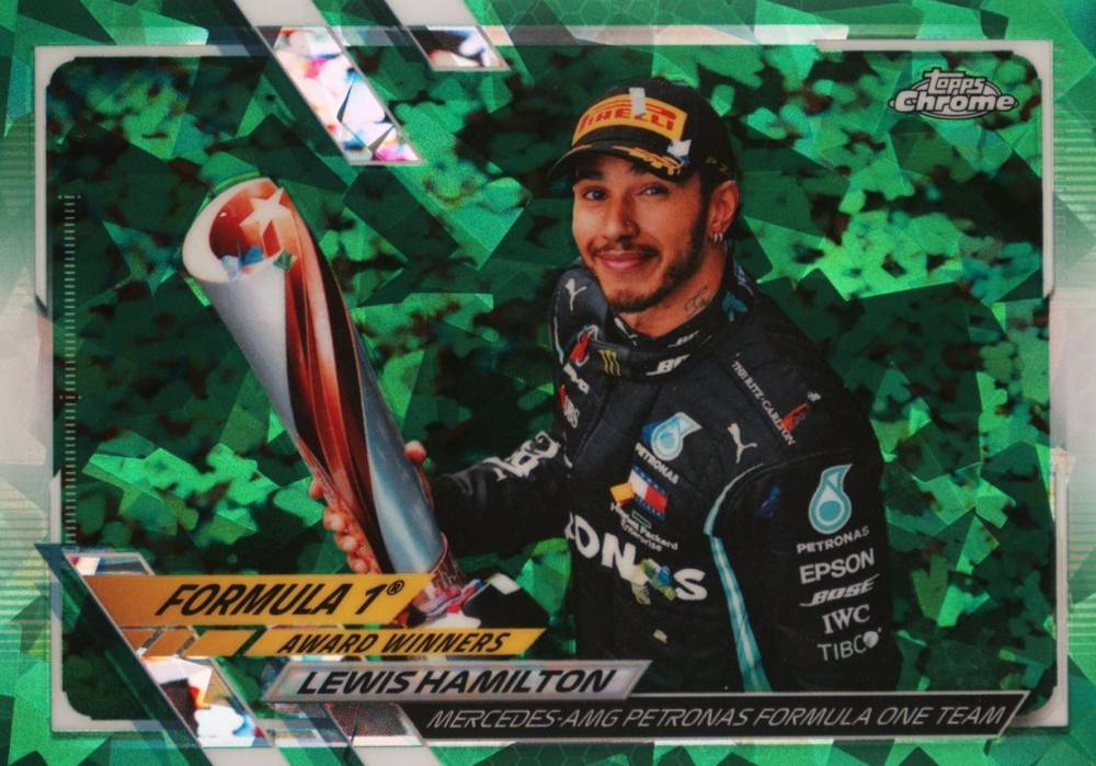 2021  Topps Chrome Formula 1 Sapphire Edition Lewis Hamilton #171 Other Sports Card