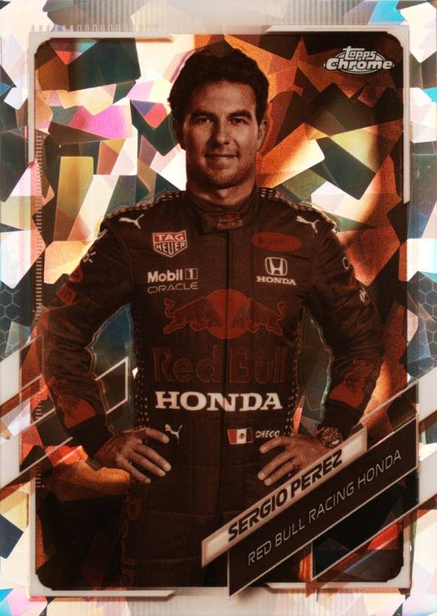 2021  Topps Chrome Formula 1 Sapphire Edition Sergio Perez #4 Other Sports Card