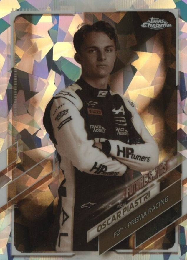 2021  Topps Chrome Formula 1 Sapphire Edition Oscar Piastri #59 Other Sports Card