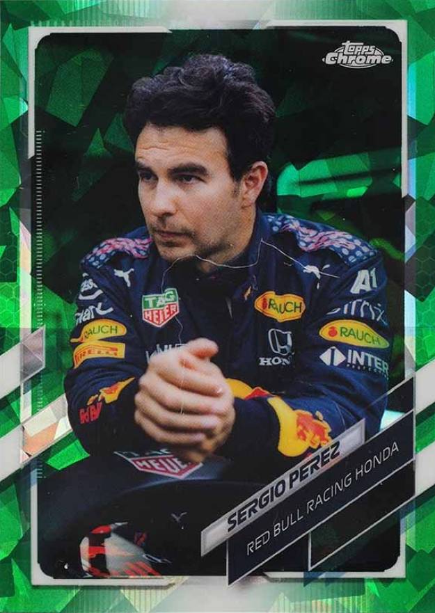 2021  Topps Chrome Formula 1 Sapphire Edition Sergio Perez #4 Other Sports Card