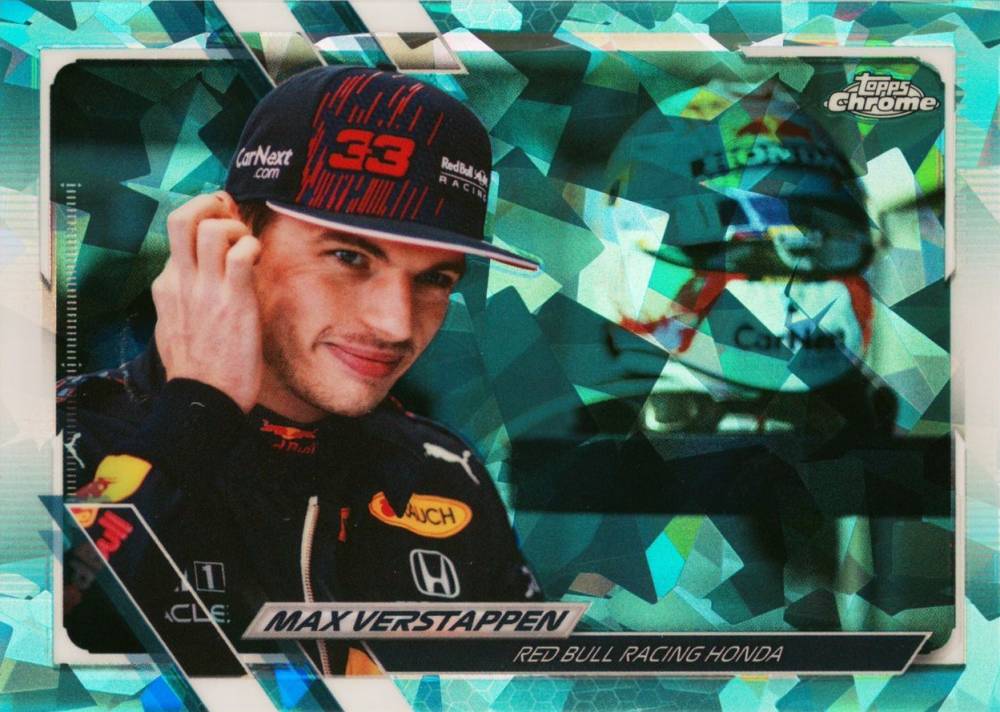 2021  Topps Chrome Formula 1 Sapphire Edition Max Verstappen #43 Other Sports Card