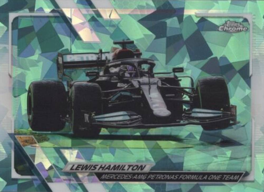 2021  Topps Chrome Formula 1 Sapphire Edition Lewis Hamilton #96 Other Sports Card