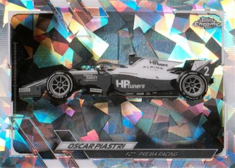 2021  Topps Chrome Formula 1 Sapphire Edition Oscar Piastri #117 Other Sports Card