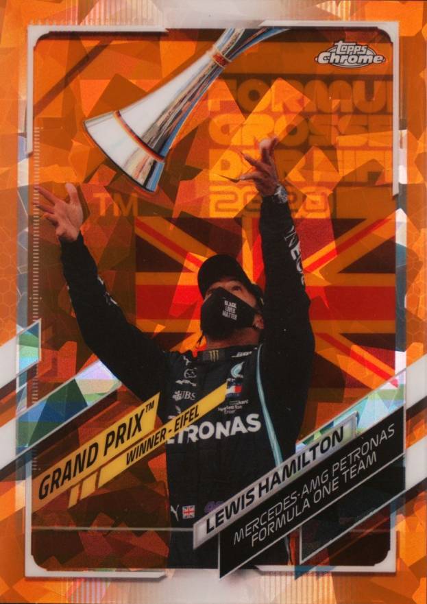 2021  Topps Chrome Formula 1 Sapphire Edition Lewis Hamilton #148 Other Sports Card