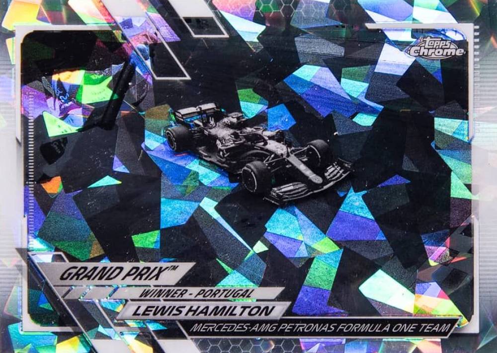 2021  Topps Chrome Formula 1 Sapphire Edition Lewis Hamilton #149 Other Sports Card