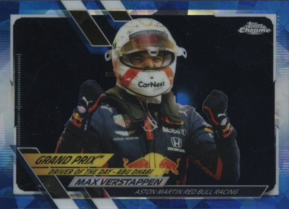 2021  Topps Chrome Formula 1 Sapphire Edition Max Verstappen #155 Other Sports Card