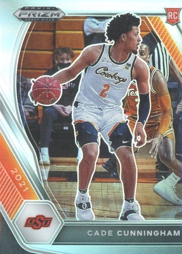 2021 Panini Prizm Draft Picks Cade Cunningham #1 Basketball Card