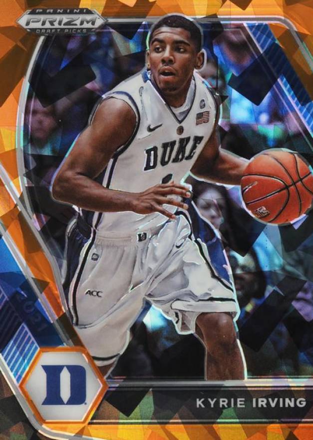 2021 Panini Prizm Draft Picks Kyrie Irving #62 Basketball Card