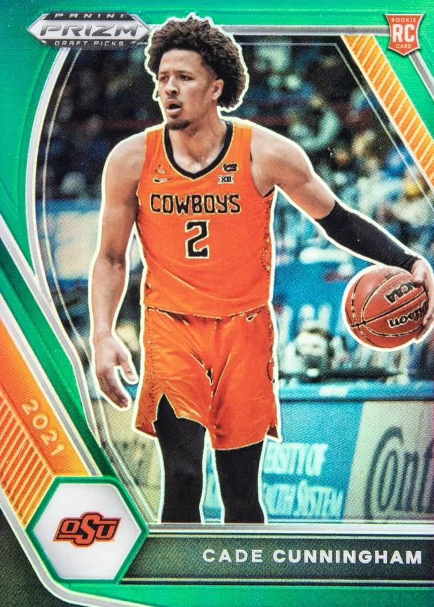 2021 Panini Prizm Draft Picks Cade Cunningham #1 Basketball Card