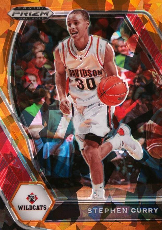 2021 Panini Prizm Draft Picks Stephen Curry #56 Basketball Card