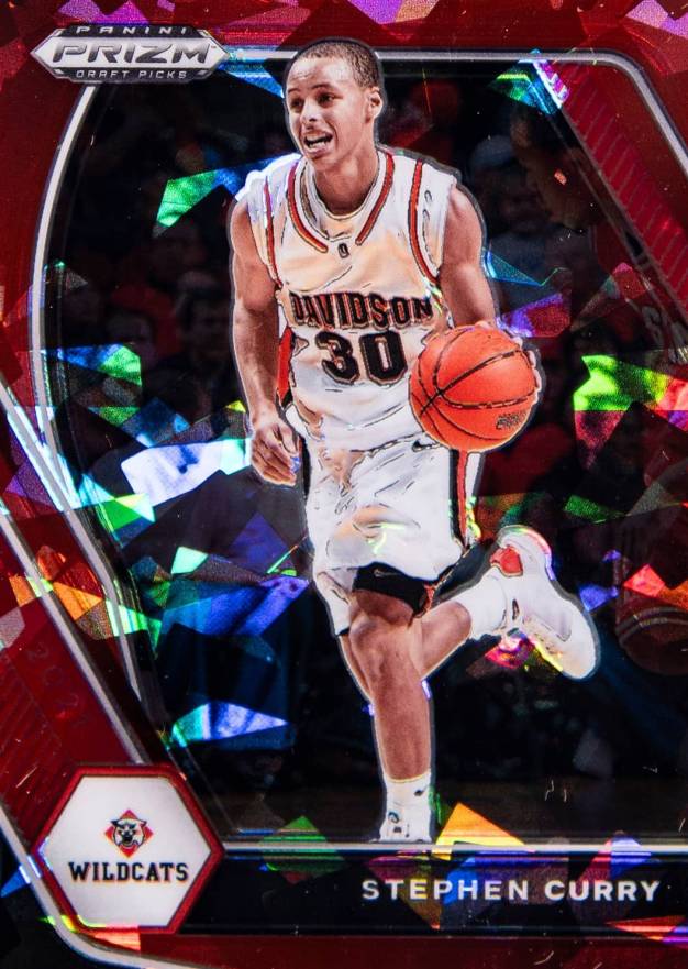 2021 Panini Prizm Draft Picks Stephen Curry #56 Basketball Card