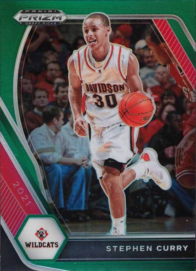 2021 Panini Prizm Draft Picks Stephen Curry #56 Basketball Card