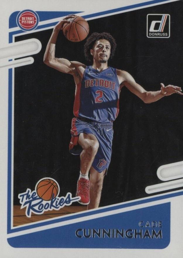 2021 Panini Donruss the Rookies Cade Cunningham #1 Basketball Card