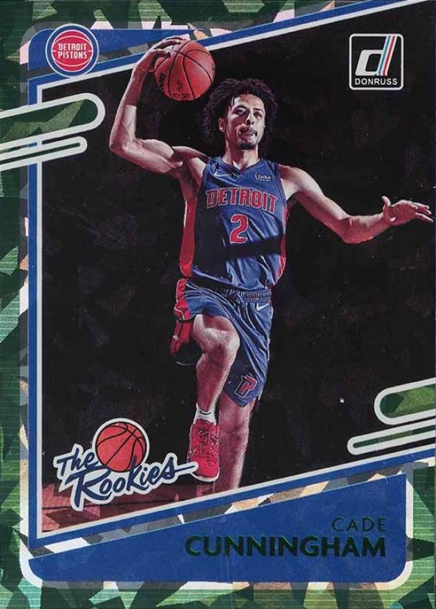 2021 Panini Donruss the Rookies Cade Cunningham #1 Basketball Card