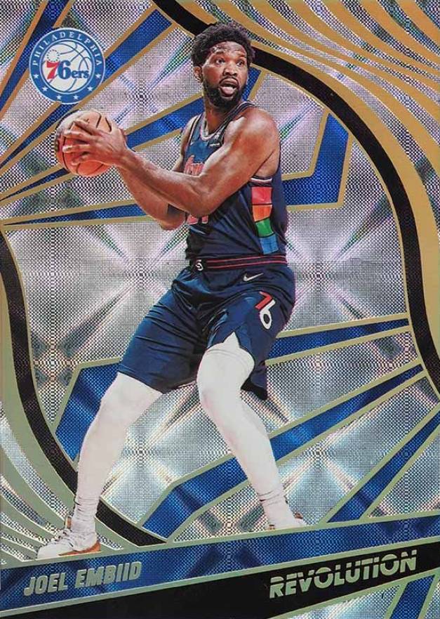 2021 Panini Revolution Joel Embiid #48 Basketball Card