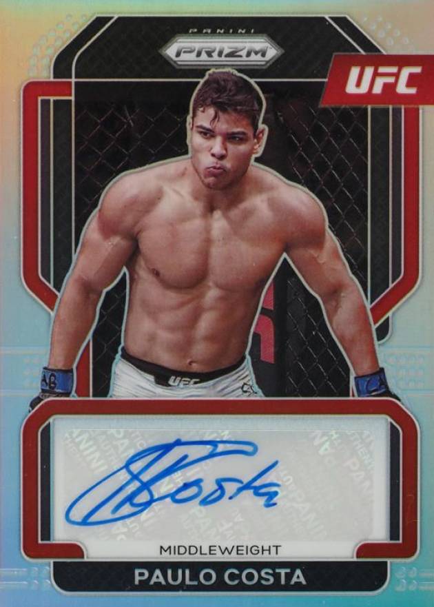 2022 Panini Prizm UFC Signatures Paulo Costa #SGPCS Other Sports Card