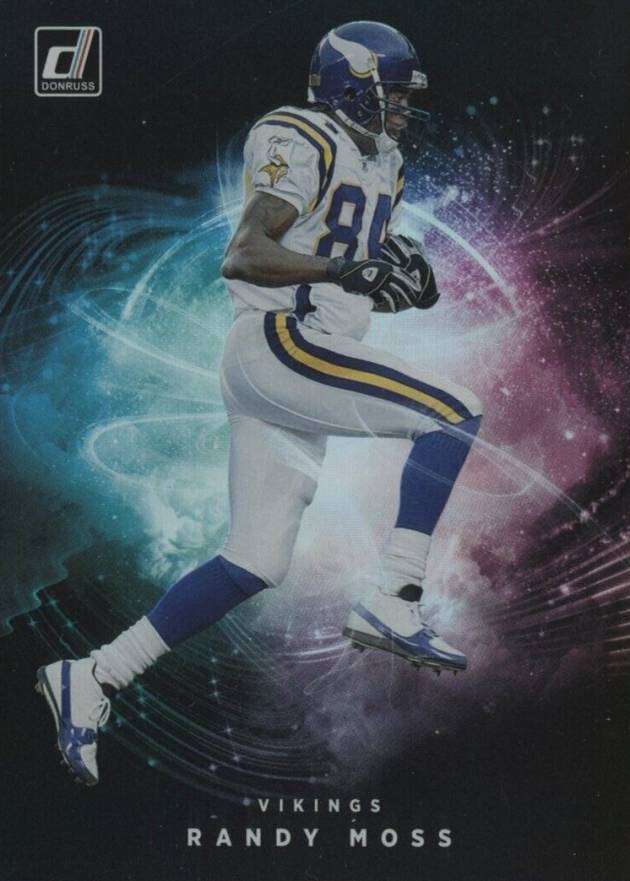 2021 Panini Donruss Night Moves Randy Moss #RMO Football Card