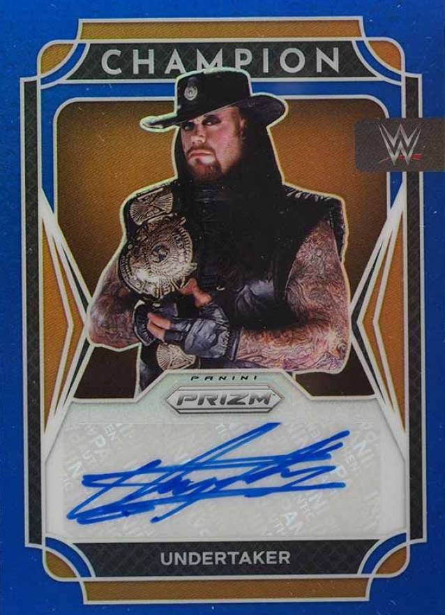 2022 Panini Prizm WWE Champion Signatures Undertaker #CS-UND Other Sports Card