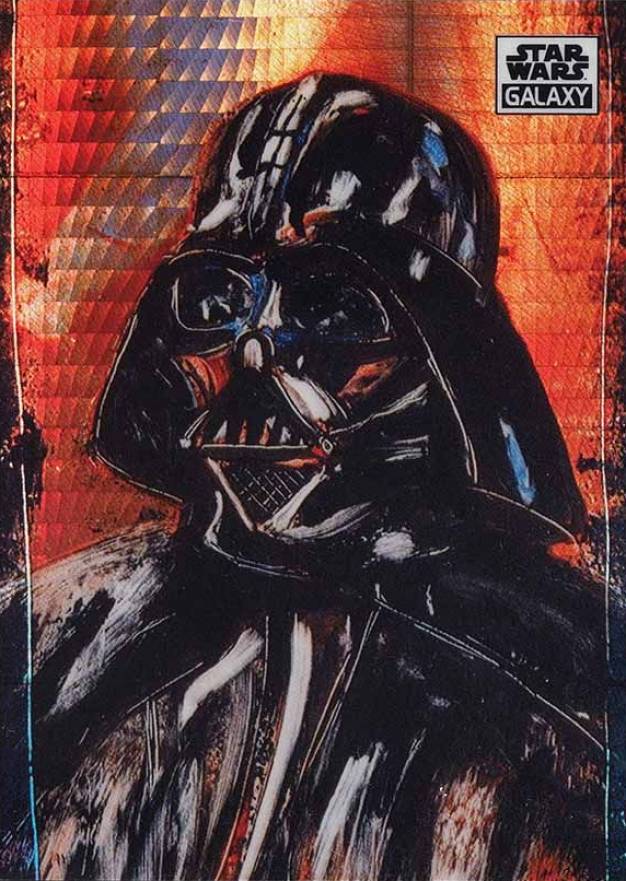 2021 Topps Chrome Star Wars Galaxy Darth Vader #9 Non-Sports Card