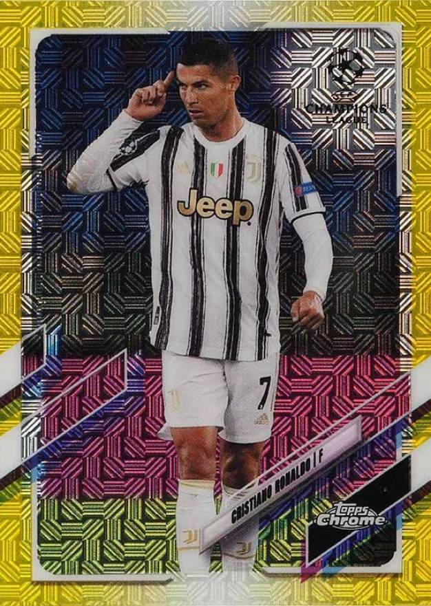 2020 Topps UEFA Champions League Japan Edition Cristiano Ronaldo #100 Soccer Card