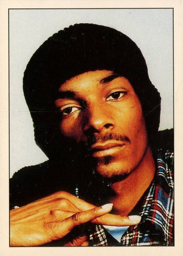 1995 Panini Smash Hits Stickers Snoop Dogg #123 Non-Sports Card