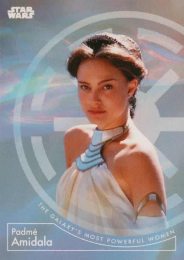 2022 Topps Star Wars the Galaxys Most Powerful Women Padme Amidala #4 Non-Sports Card