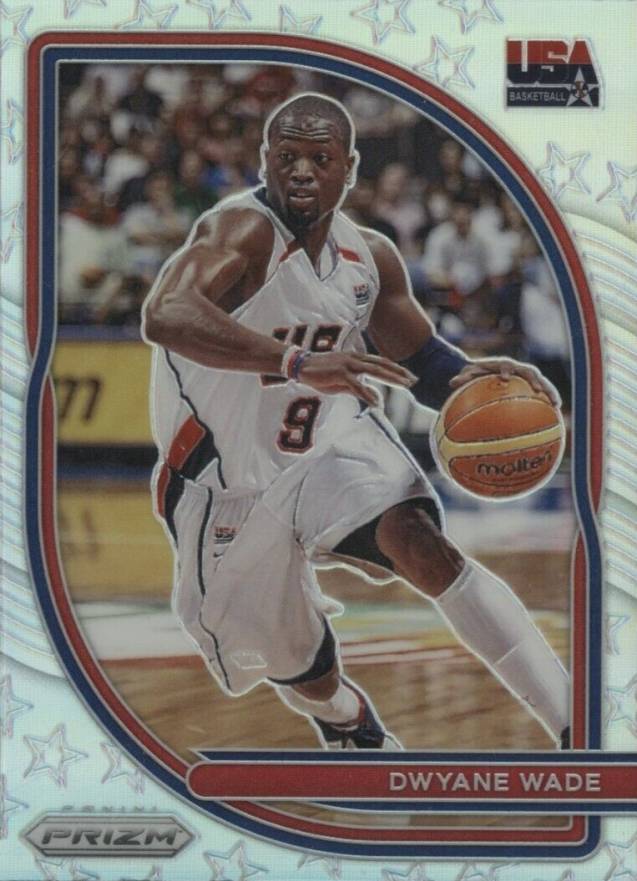 2020 Panini Prizm USA Basketball Dwyane Wade #9 Basketball Card