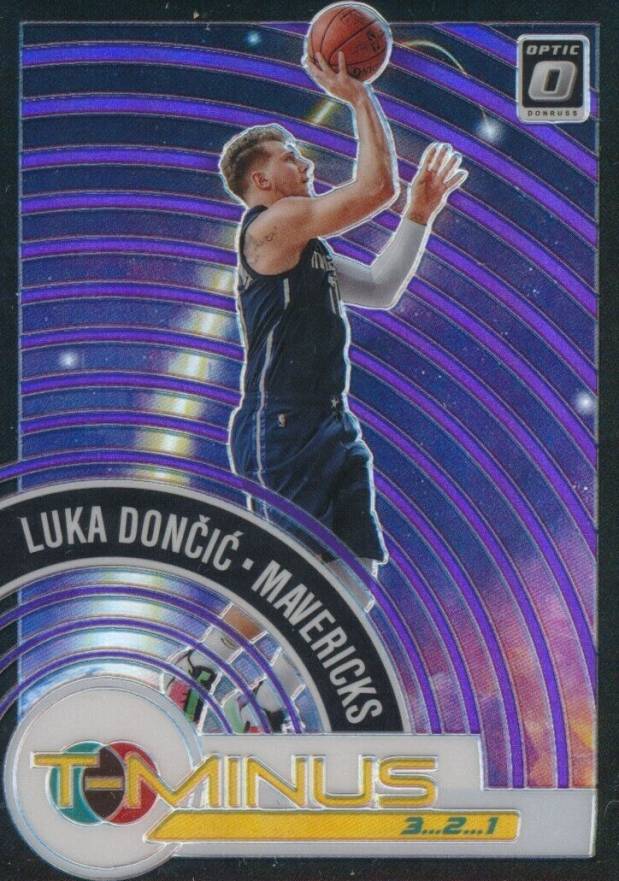 2020 Panini Donruss Optic T-Minus 3...2...1 Luka Doncic #10 Basketball Card