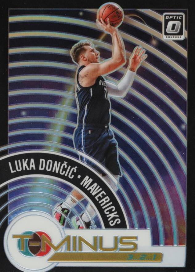 2020 Panini Donruss Optic T-Minus 3...2...1 Luka Doncic #10 Basketball Card