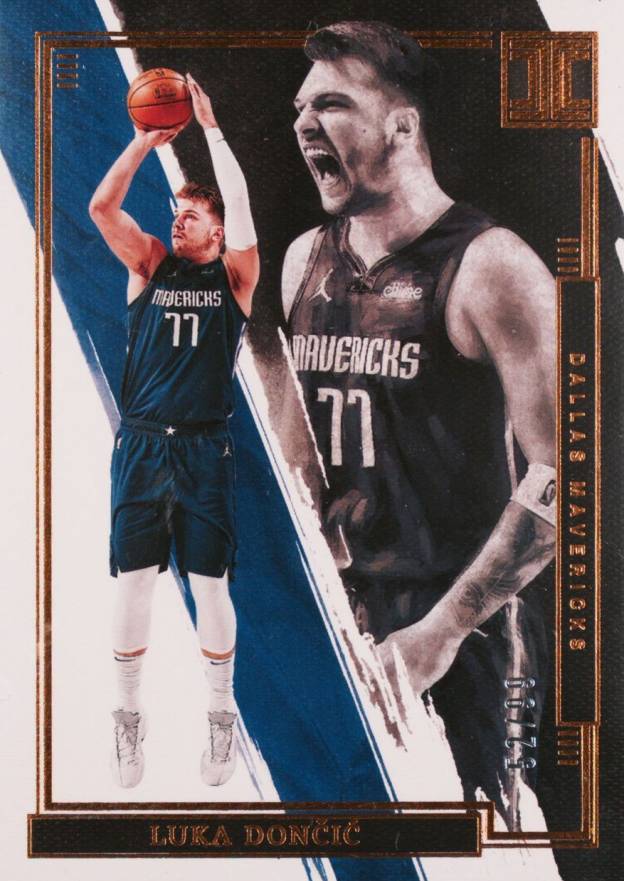 2021 Panini Impeccable Luka Doncic #68 Basketball Card