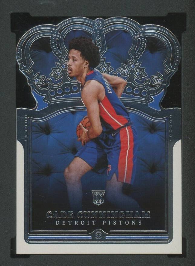 2021 Panini Crown Royale Cade Cunningham #69 Basketball Card