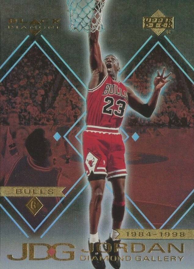 1999 Upper Deck Black Diamond Jordan Gallery Michael Jordan #DG2 Basketball Card