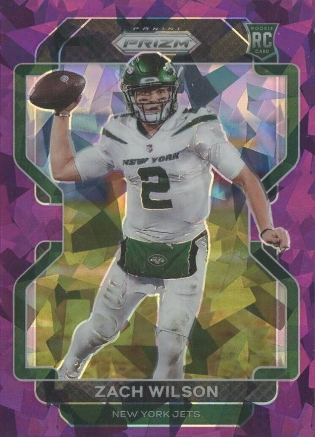 2021 Panini Prizm Zach Wilson #332 Football Card