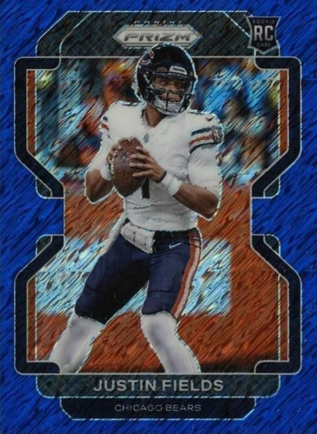 2021 Panini Prizm Justin Fields #334 Football Card