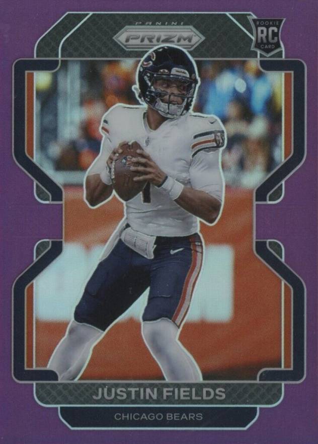 2021 Panini Prizm Justin Fields #334 Football Card