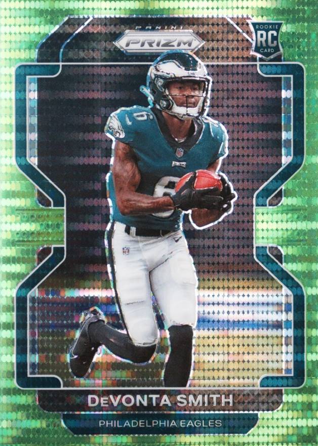 2021 Panini Prizm Devonta Smith #335 Football Card